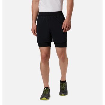 Columbia Muške Kratke Hlače - Titan Ultra II Running Crne | BXFA-30675